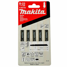 Makita A-85743 5pc B-23 T118B Basic Cut-Metal Jigsaw Blade 50mm Qty 5 A85743 - $19.74