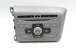 Audio Equipment Radio Receiver Assembly AM-FM-CD-MP3 2012 Honda Civiclx Oem #277 - $108.00