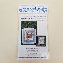 Periwinkle Promises Sampler Accents Three French Hens Sampler Accent Kit - $24.75