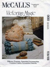 McCall&#39;s 0010 Pattern Victorian Magic Pillows Frames Accessories New Uncut - $7.56