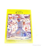 1991 Fleer Baseball Card Bobby Witt Texas Rangers #304 - £0.77 GBP