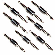 MOOER Crank 1/4 TS male Effect pedal coupler S plug connectors VarIous Q... - $12.80+
