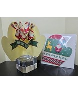 Vintage Sanrio The 1998 Mini Card Collection Pop Up Santa Mitten No 11 - $39.86 CAD