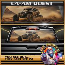 Can-Am Quest - Truck Back Window Graphics - Customizable - £46.16 GBP+