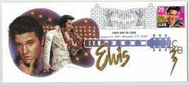 US 2721 FDC Elvis Presley Limited Edition Keith Birdsong cachet ZAYIX 04... - $12.00