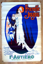 Princess Joujou – F.Autiero Clerice Frères–Original Exhibition–AFFICHE-1923 - £189.71 GBP