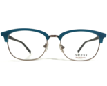 GUESS Occhiali Montature GU3024 088 Blu Marrone Tartaruga Oro Quadrato C... - $37.04