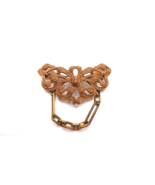 ANTIQUE Victorian Gold Ornate Sash Pin Brooch Highly Detailed Design 7.7... - $137.29 CAD