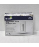 Leviton Decora+ Motion Sensor Switch Auto-On White DOS02-3PW (3 Pack) - $536.17 MXN