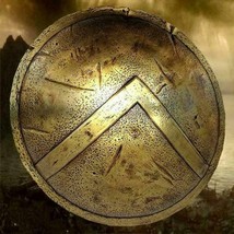 Halloween Spartan Shield King Leonida 18 Controllo Medievale Acciaio Shield - £108.74 GBP