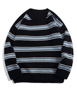  Harajuku Oversized Sweater 2021 Autumn New Japanese Style Round Neck Sp... - £74.23 GBP