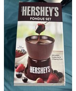 Fondue Set by Hershey&#39;s-New- Includes 4 Dipping Forks - €12,71 EUR
