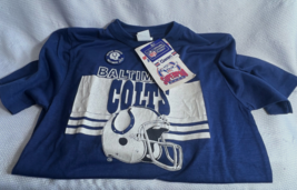 Baltimore Colts Football NFL NWT Youth Sz Xl 18-20 Garan TShirt &amp; Booste... - £39.58 GBP