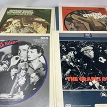 Lot Of 7 RCA VideoDisc Grapes Of Wrath African Queen Citizen Kane Classics - £28.28 GBP