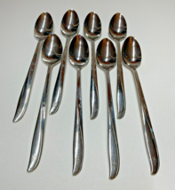 8 Oneida Community TWIN STAR Iced Tea Spoons Stainless 7 1/2&quot; Betty Crocker, MCM - $24.99