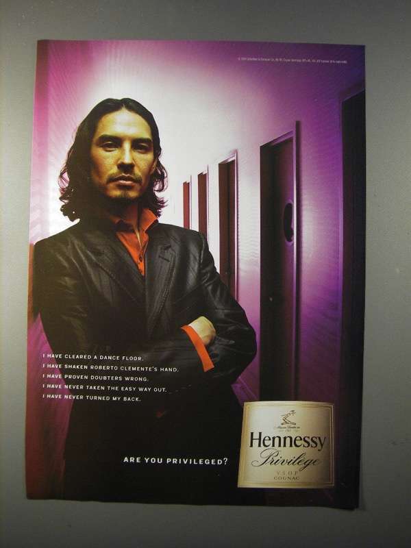 2004 Hennessy Privilege Cognac Ad - Privileged? - $18.49