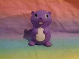 2010 Munchkin Purple Beaver Rubber Bath Squirt Toy - $3.95