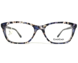 Bebe Eyeglasses Frames BB5145 500 PLUM FLORAL Blue Purple Brown 53-17-135 - $60.56