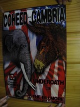 Coheed And Cambria Poster &amp; Fillmore Under Oath 3 Nov 2 2004 - £52.69 GBP