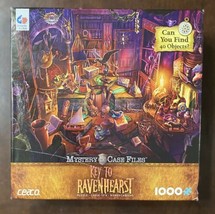 CEACO 1000 Pc Puzzle - Mystery Case Files - Key To Ravenhurst - Excellent Cnd - £13.88 GBP