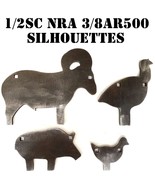 1/2sc 3/8&quot; AR500 IHMSA/NRA Metallic Silhouette Steel Shooting Target Gon... - $2,875.00 MXN