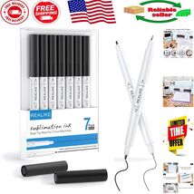 Professional Dual Tip Black Sublimation Pens for Cricut - 7 Pack Essenti... - $39.71 CAD