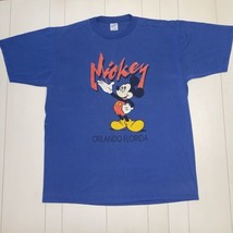 Vintage Late 90s Mickey Mouse Orlando Florida T-shirt XL Velva Sheer - $19.95