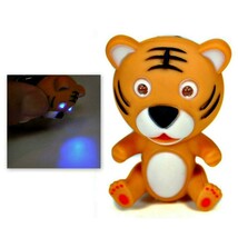 LED TIGER KEYCHAIN with Light and Sound Cute Animal Roaring Noise Key Ch... - £7.04 GBP