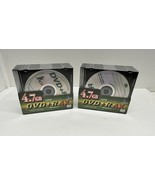 Lot Of 2 KHYPERMEDIA DVD+R 4X Recordable DVD Disc10 Pack 120 Min 4.7GB NEW - $19.75