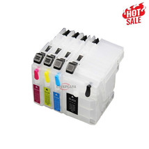 Refillable Ink Cartridge compatible for Brother DCP-J100 DCP-J105 MFC-J200 - £17.75 GBP