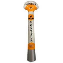 MONTAUK BREWING Long Island Pumpkin Ale Orange Bar Draught Beer Tap Hand... - $15.85