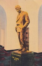 Will Rogers Bronze Statue Claremore Oklahoma OK 1940 Postcard B08 - £2.38 GBP