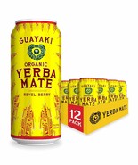 Guayaki Yerba Mate, Clean Energy Drink Alternative, Organic Revel Berry,... - $42.57