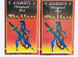 2X DEL RETIRO JABON ESPIRITUAL / AWAY EVIL SPIRITS SPIRITUAL SOAP - 2 BA... - £9.29 GBP