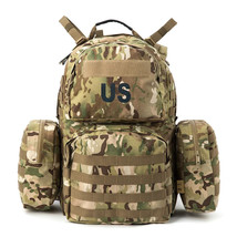 AKMAX.CN MOLLE II MULTICAM RUCKSACK W/SHOULDER STRAPS &amp; SIDE POCKETS BRA... - £143.04 GBP