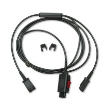 Poly 2701903 Y Splitter Adapter for Training Purposes - Black New - $66.99