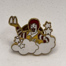 McDonald’s Ronald McDonald Fast Food Restaurant Advertising Enamel Lapel Hat Pin - £6.33 GBP