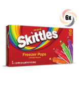 6x Packs Skittles Assorted Flavor Freezer Pops | 10 Pops Per Pack  | 1oz - £19.65 GBP