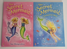 2 The Secret Mermaid Children Chapter Books by Sue Mongredien Girl Homes... - $5.99