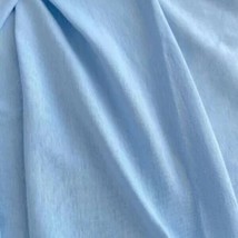 Jersey Knit 100% Organic Cotton Fabric 8.2 Ozs. 72&quot; Wide Color Sky Blue Bty - £1.98 GBP