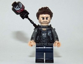 Minifigure Custom Toy Eddie Brock with Venom head Spider-Man - £5.29 GBP