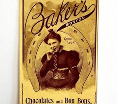 Baker&#39;s Boston Chocolate 1897 Advertisement Victorian Bon Bons Good Luck... - £11.71 GBP