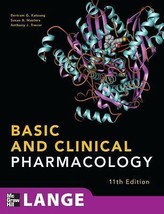Basic and Clinical Pharmacology, 11th Edition (LANGE Basic Science) - Ve... - $360.83 MXN