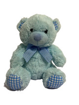 Blue Ice Teddy Bear Plush Soft Toy 2020  Small 10”Stuffed Animal vtd - £7.46 GBP