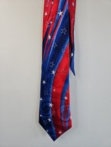 Jerry Garcia Red/White/Blue American Flag Tie, Urban Cat Ghost Fifty-Six Silk - £16.43 GBP