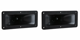 New (2) 3 X 7.25" Horn Tweeter Speakers.Piezo.Replacement 4 Loudspeakers.Pair - £43.15 GBP