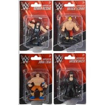 WWE Action Figure Set John Cena, Undertaker, Roman Reigns, Brock Lesnar NEW - £14.78 GBP