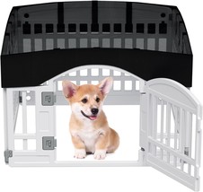 Pet Playpen With Door Dog Playpen Foldable Puppy Playpen For Puppies And... - $72.99