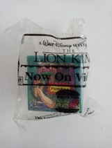 New 1995 Burger King Kids Club Meal Toy Disney&#39;s Lion King Pumbaa Finger Puppet - £5.41 GBP