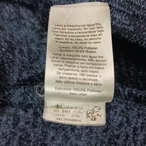 Columbia XK0215 Women's 1/4 Button Gray Pullover Hoodie Henley Sweatshirt Size M image 4